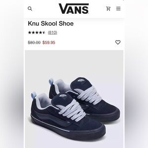 Vans Knu Skools - men’s 7.5